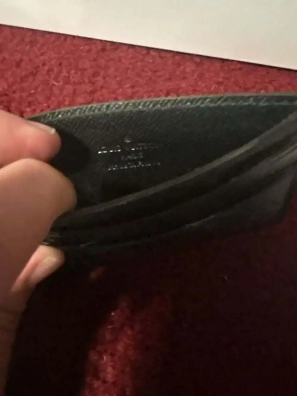 Louis Vuitton Monogram Eclipse Coated Canvas Double Card Holder